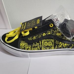 vans spongebob size 12